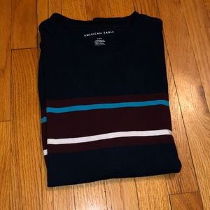 Striped long sleeve shirt